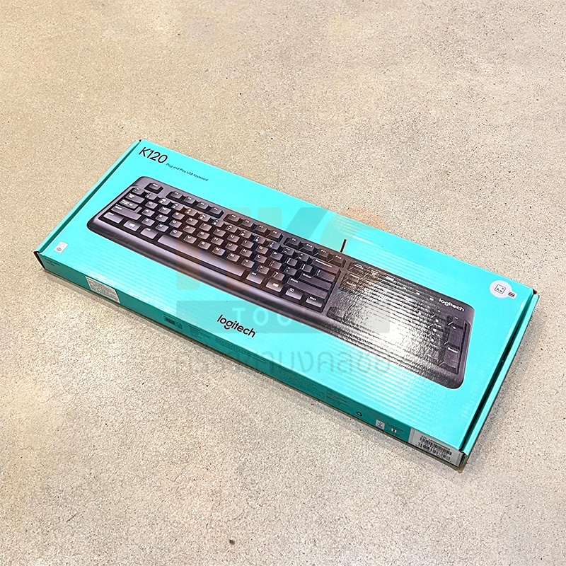 Logitech คีย์บอร์ดมาตรฐาน รุ่น K120