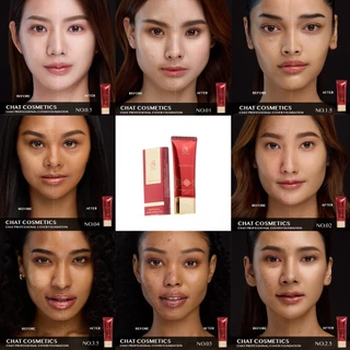[ส่งทันที] รองพื้นน้องฉัตร Chat foundation โดยน้องฉัตร [ของแท้100%ส่งตรงจากบริษัท]