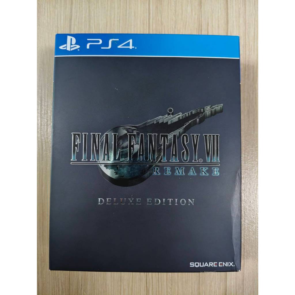 มือสอง PS4 Final Fantasy FF 7 VII Remake Deluxe Edition Zone 3 steelbook *มีตำหนิ ระบุในรายละเอียดสิ