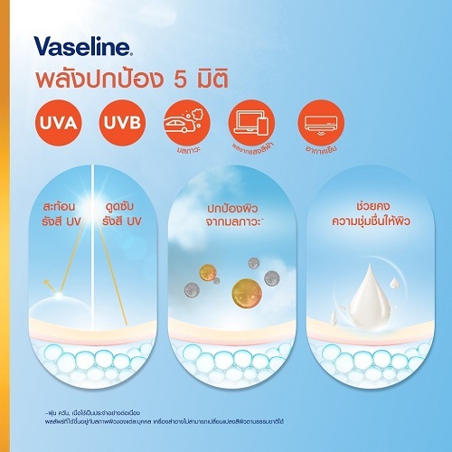 วาสลีน เฮลธี้ ไบรท์ เดลี่ โพรเทคชั่น & ไบรท์เทนนิ่ง เซรั่ม Vaseline SPF50+ Daily Protection & Brightening Serum
