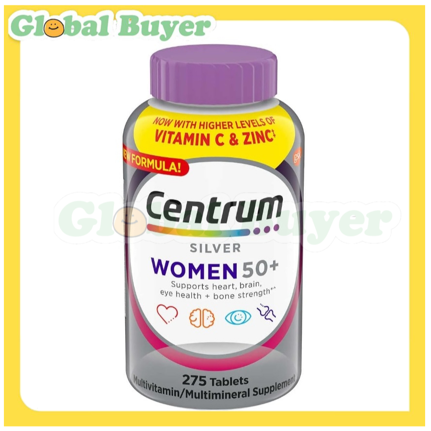 Centrum Silver Women 50 Plus, 275 Tablets