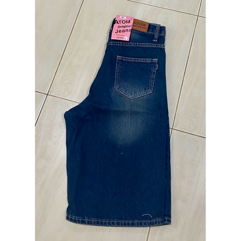 กางเกงยีนส์ขา 3 ส่วน สียีนส์ Atom jeans (AT 3001C)