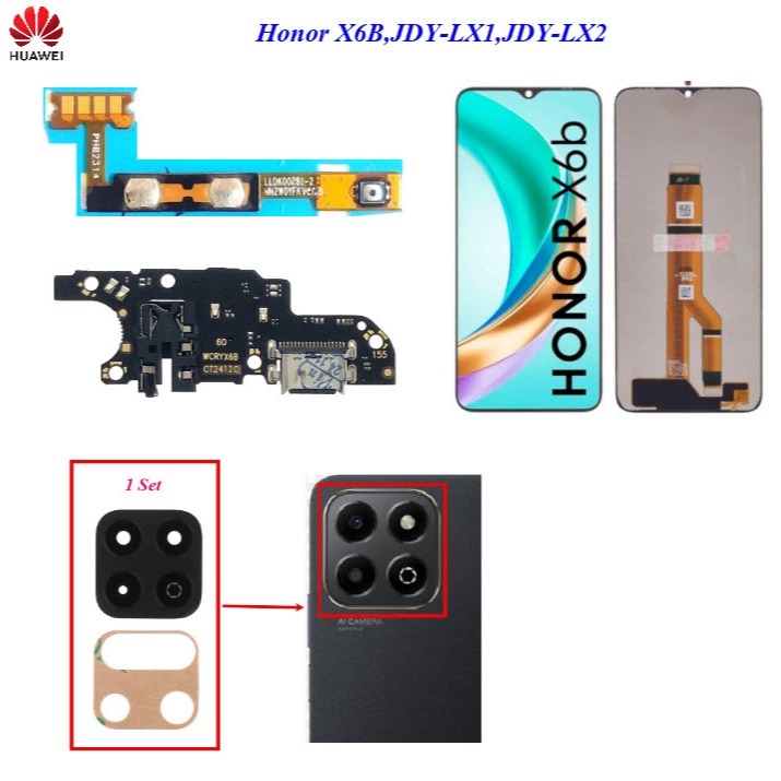 อะไหล่มือถือ Huawei Honor X6B,JDY-LX1,JDY-LX2,JDY-LX3