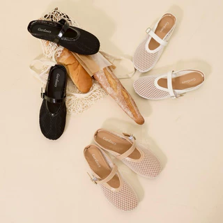 (พร้อมส่ง)Lenny รองเท้าตาข่ายเปิดส้น Size 35-41 (331-1) *โปรดอ่านรายละเอียดก่อนสั่ง*