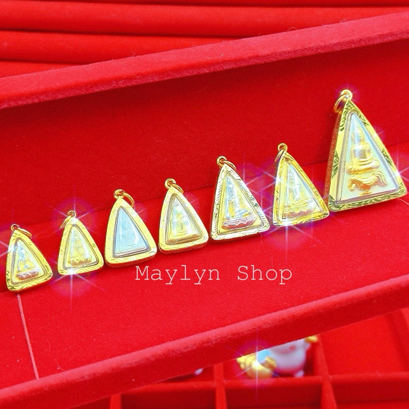 จี้พระนางพญา | จี้พระ จี้พระเศษทองหุ้ม ทองไมครอนเกรดพรีเมียม ใส่กับทองแท้ได้ สวยเหมือนแท้