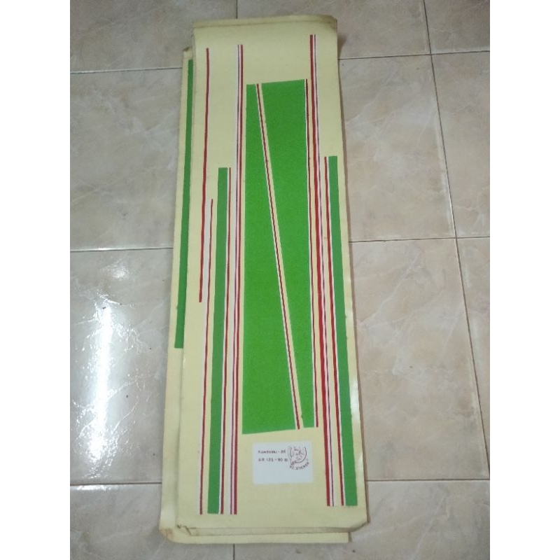 สติ๊กเกอร์ติดรถรุ่นKavasaki•86AR125สีเขียวอ่อน