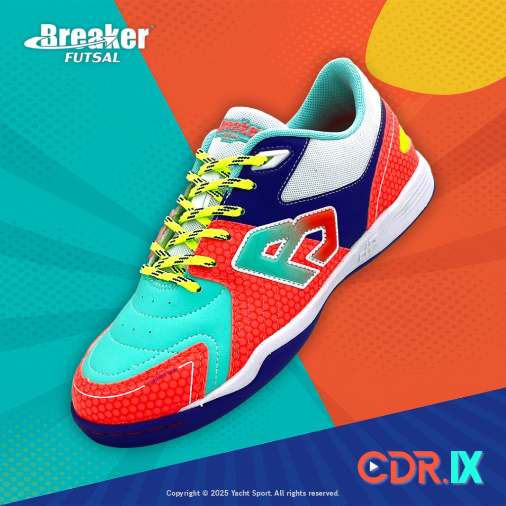 รองเท้าฟุตซอล BREAKER รุ่น CDR.lX รหัส BK209
