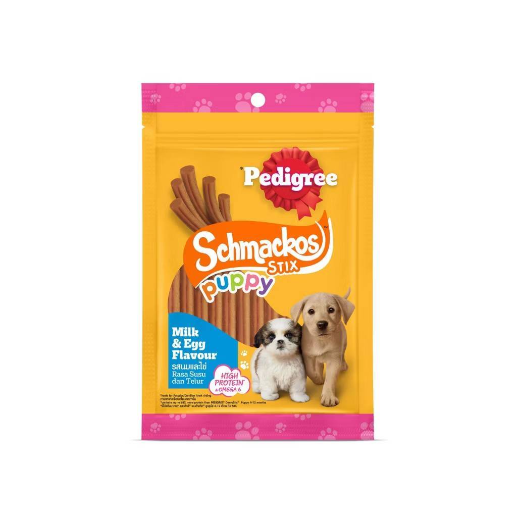 Pedigree Schmackos ขนมสติ๊กสำหรับสุนัข ขนาด 70g.