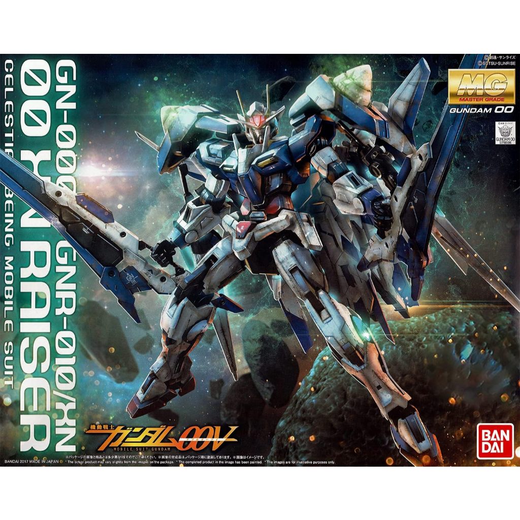 [พร้อมส่ง] MG 1/100 GN-0000+GNR-010/XN 00 XN Raiser P-BANDAI