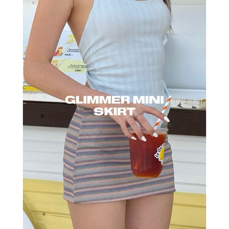 JARIN | GLIMMER MINI SKIRT