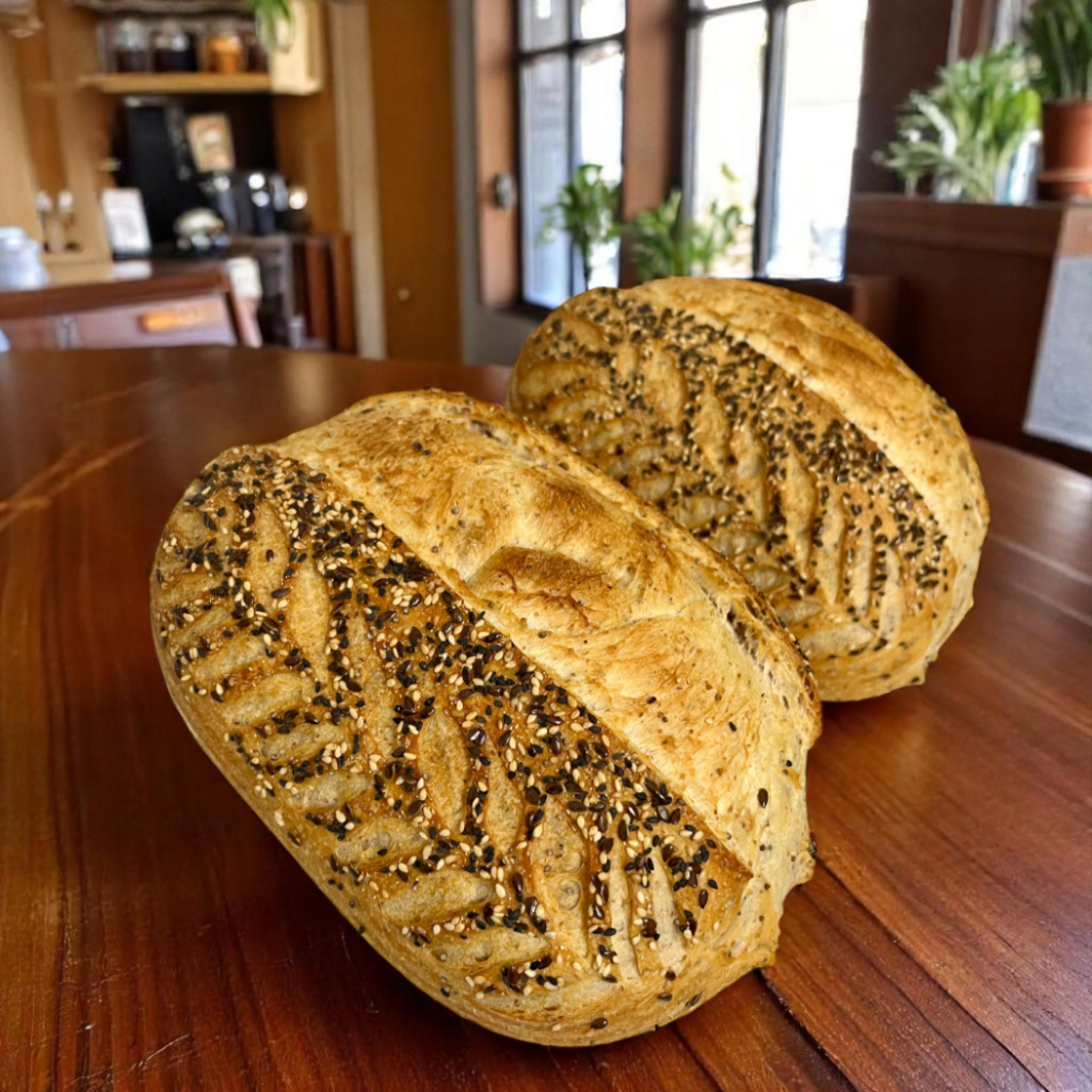 Homemade Multigrain Sourdough Bread 450g ขนมปังธัญพืชรวม มัลติเกรน450กรัม