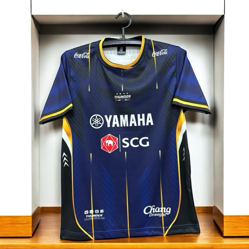 SKC shop เสื้อกีฬาพิมพ์ลายรุ่น YAMAHA ผ้าไมโครเกรดพรีเมี่ยม