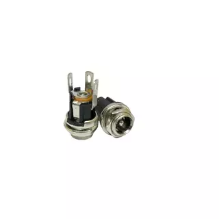 1ชิ้น แจ็ค DC ตัวเมีย DC Jack Female jack DC Power 5.5x2.5 5.5x2.1 mm ยางกันน้ำ