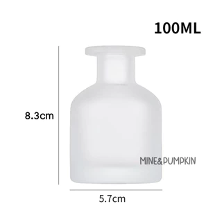【M&P】ขวดแก้วเปล่าก้านไม้หอมระเหย 100ml Reed Diffuser แจกัน ขวดไม้ปรับอากาศ ก้านไม้หอม ก้านไม้กระจายกลิ่น