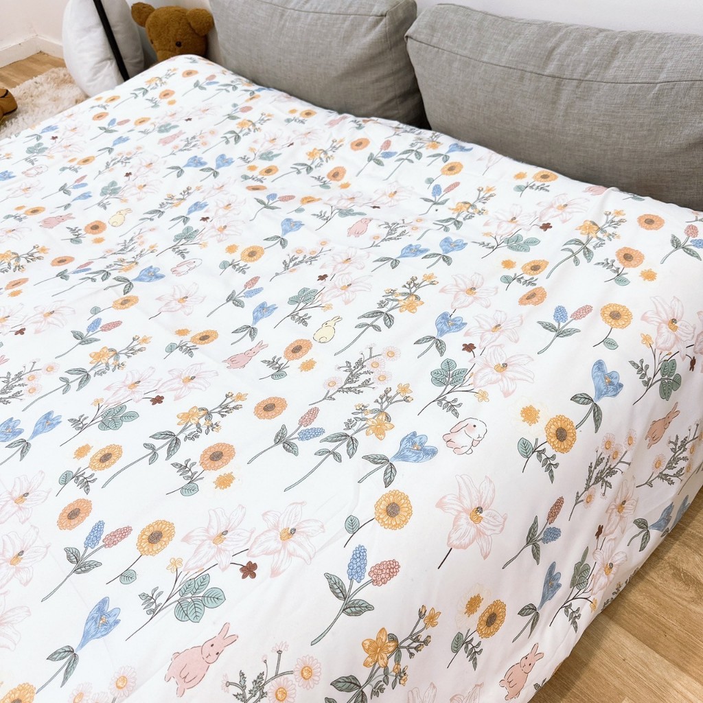 ผ้าปูที่นอน ✨️ขนาดพิเศษ 7ฟุต 8.5ฟุต 9.5ฟุต ผ้าปูที่นอนรัดมุม 4มุม ผ้านิ่ม พร้อมส่ง งานไทย - รูปที่ 3