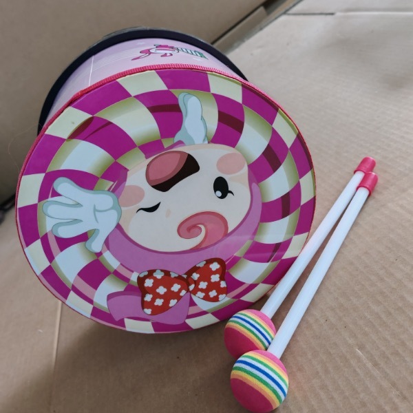 8 นิ้วกลองไม้เด็กมือกลองปฐมวัยเครื่องดนตรีดนตรีของเล่นเด็กการศึกษาใหม่ - รูปที่ 2