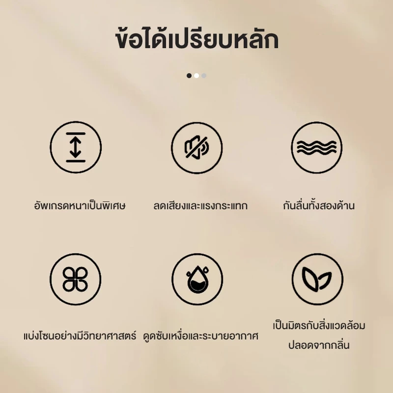 เสื่อโยคะ Yoga mat 7 มิลลิเมตร กันลื่น thumbnail 9