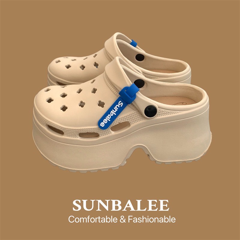SHO-E-8899💙รองเท้าสีพาสเทล สไตล์เกาหลี รองเท้าหัวโต สูง 8 cm. ส้นตึกแฟชั่น แถมฟรีตัวติดน่ารัก พื้นนิ่มใส่สบายมาก💙