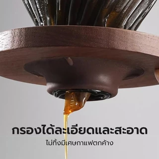 กระดาษดริปกาแฟ ทรงV กระดาษกรองกาแฟวงกลม 100แผ่น Paper Filter สำหรับหม้อต้มกาแฟ Moka Pot และ AeroPress Deebillion