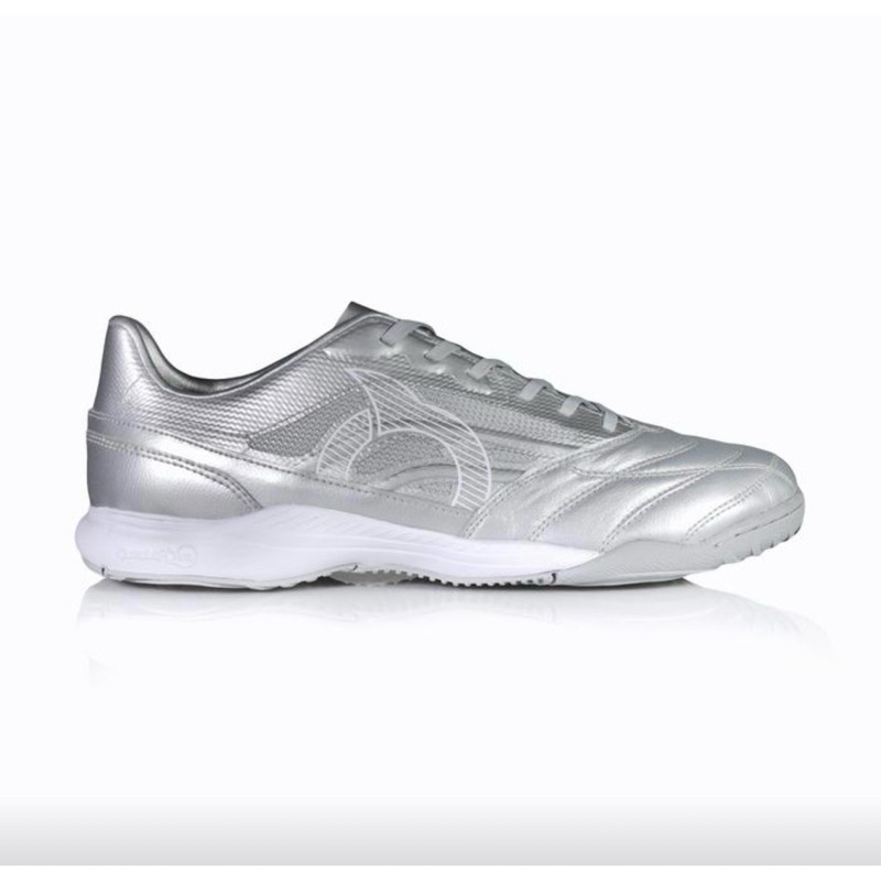 รองเท้าฟุตซอล Ortuseight Futsal รุ่น Catalyst Vision V5 IN K-Lea Silver White