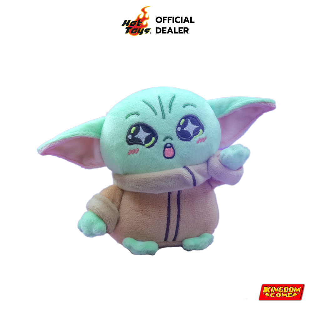 Hot Toys Blind Box ฟิกเกอร์ ของสะสม PPLU044N - Grogu Cosbi Plush Keychain (1PC)