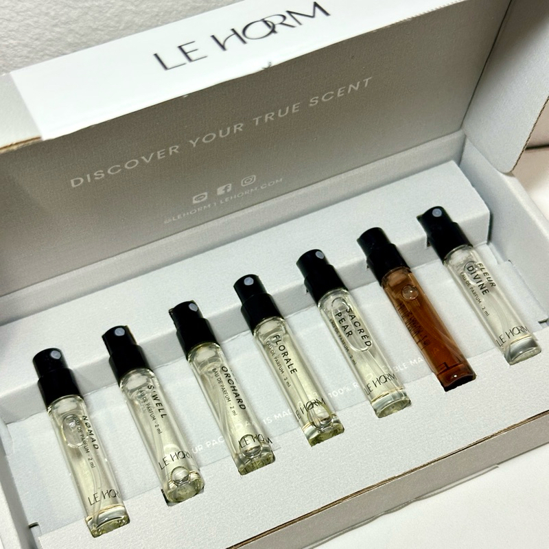 (แยกขาย) Discovery tester น้ำหอมแบรนด์ Le horm ขวด 2ml