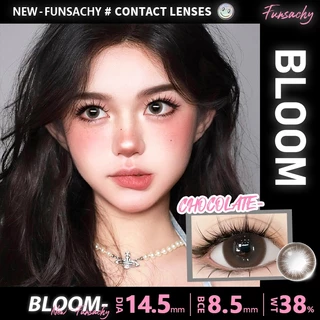 BLOOMซีรีส์ คอนแทคเลนส์สายตาสั้น 14.5mm ขยายตา คอนแทคเลนส์แฟชั่น การจัดส่งรวดเร็ว