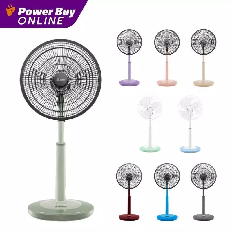 [4 สีใหม่] MITSUBISHI ELECTRIC พัดลมสไลด์ 16 นิ้ว รุ่น R16A-GC