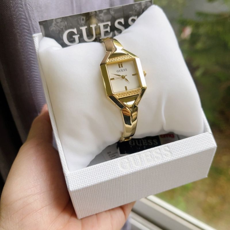 🌻หน้าปัด 21.5 มิล นาฬิกา Guess U1426L2M ARIEL GOLD