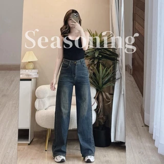 [ใช้โค้ดส่วนลดได้]*ยาว 37-38" * Seasoning รุ่น OG มีไซส์ S-7XL ( ผ้ายืด ) ขากระบอกใหญ่