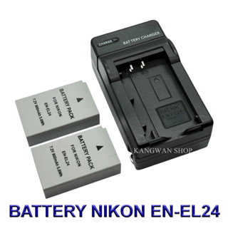 EN-EL24 \ ENEL24 แบตเตอรี่และแท่นชาร์จสำหรับกล้องนิคอน Batte…