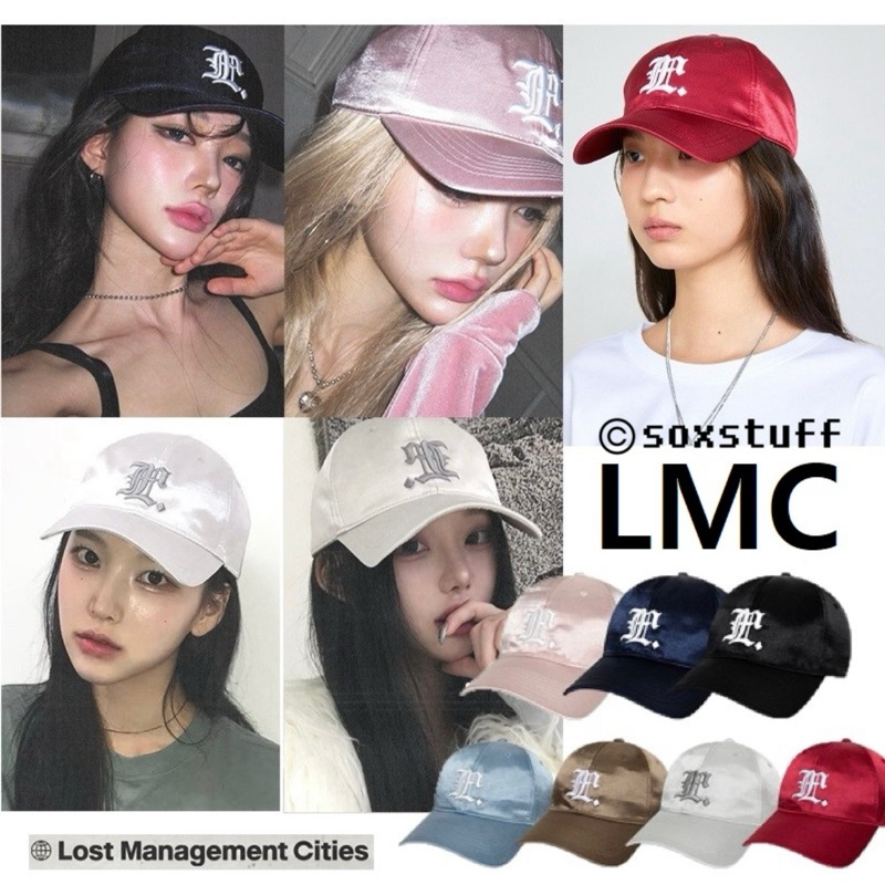 [พร้อมส่ง] LMC Gothic 6panel Satin Cap