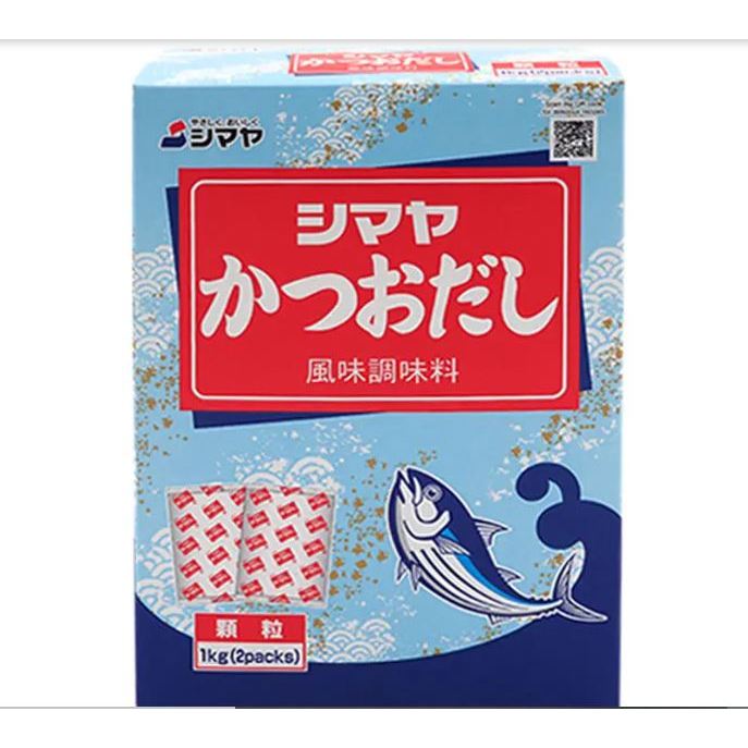 ซุปผง กึ่งสำเร็จรูปผสมปลา แบรนด์ ชิมายะ 50/100/200g. แพคแบ่ง SHIMAYA Katsuo Dashi Karyu
