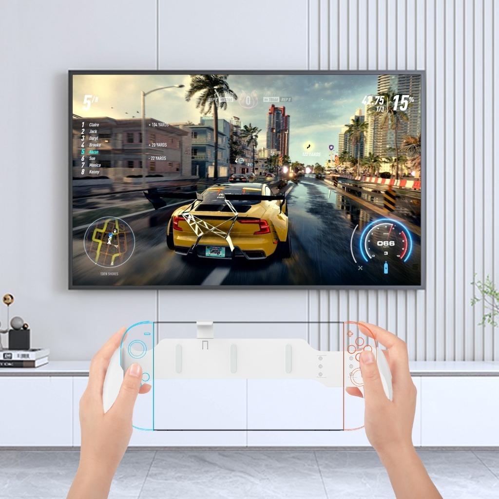 JYS Handle Grip for Nintendo Switch 2 / Gen 1-2 / OLED (JYS-NS2297)(Grip Joy-con)(JYS Controller Grip)(จอย Grip Switch) - รูปที่ 5