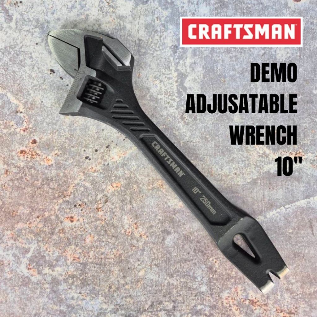 ประแจเลื่อน ปลายชะแลง Craftsman 10"