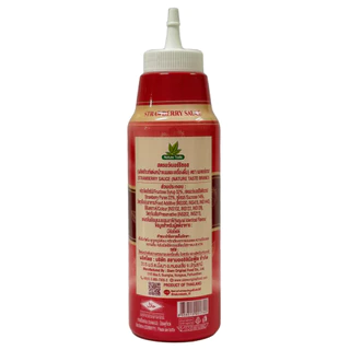 Nature Taste Strawberry Sauce ซอสสตรอว์เบอร์รี ขนาด 500 กรัม ตราเนเจอร์เทส