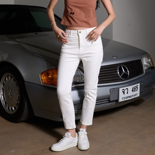 VRT - White jeans  (VRT Basic)