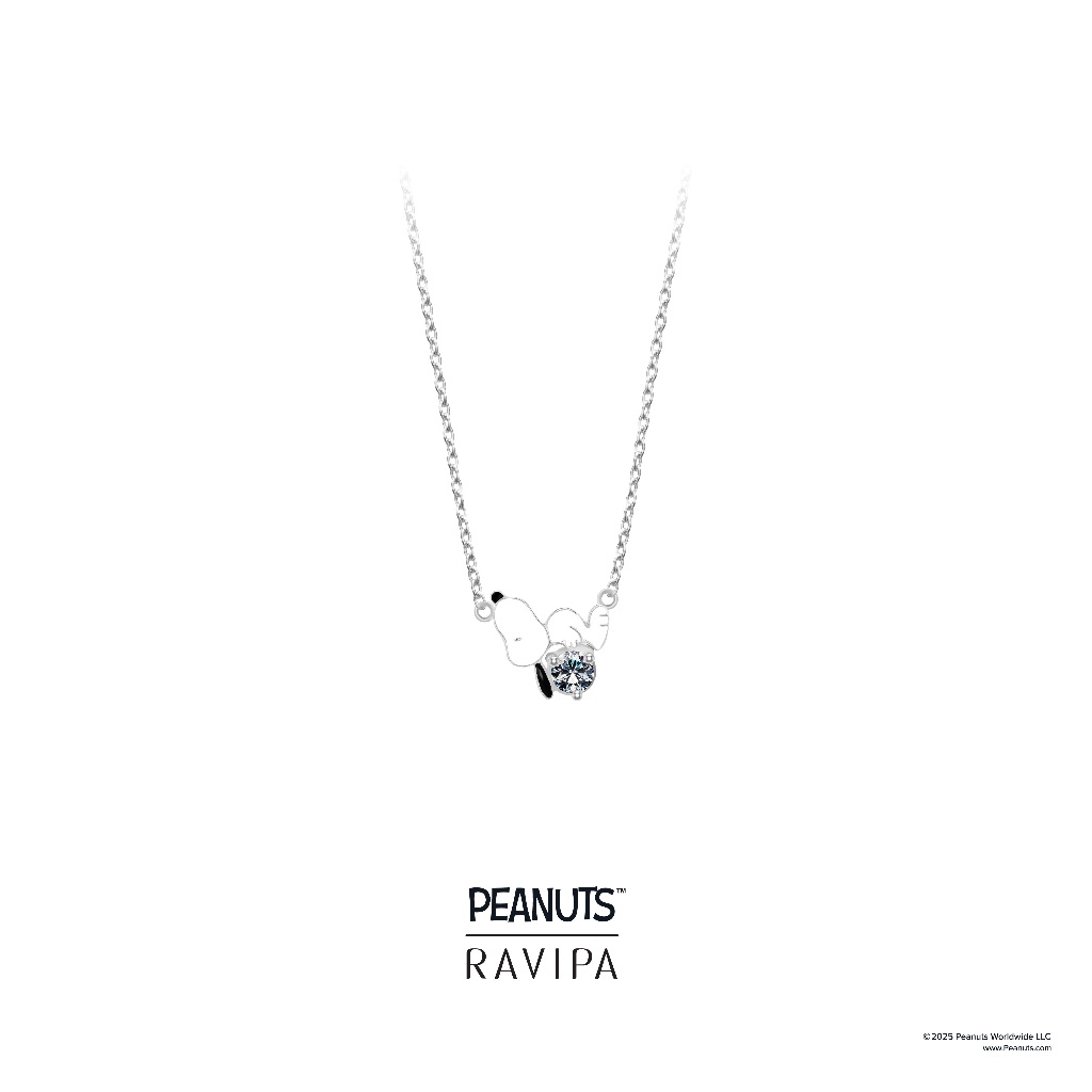 Ravipa PEANUTS™ | Snoopy Sleepy Diamond Necklace - สร้อยคอ