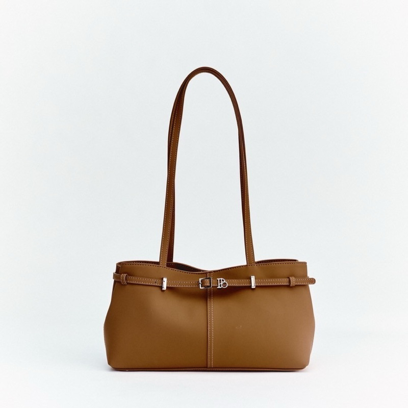 Polarboll - RUDOLPH กระเป๋าสะพายข้างหนัง PU สี brown 🤎