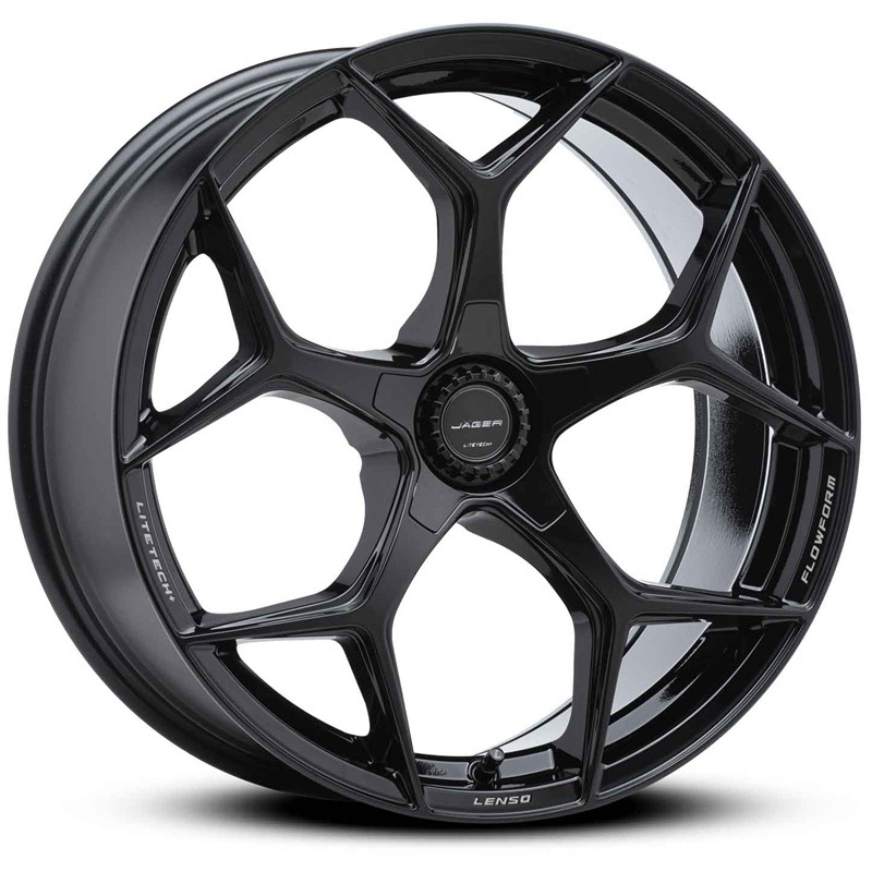 ล้อแม็กซ์ Lenso Jager VAMOS5 LITETECH+ ขอบ18นิ้ว 5รู112 สีดำกว้าง 8.5นิ้ว Offset35 [22026]