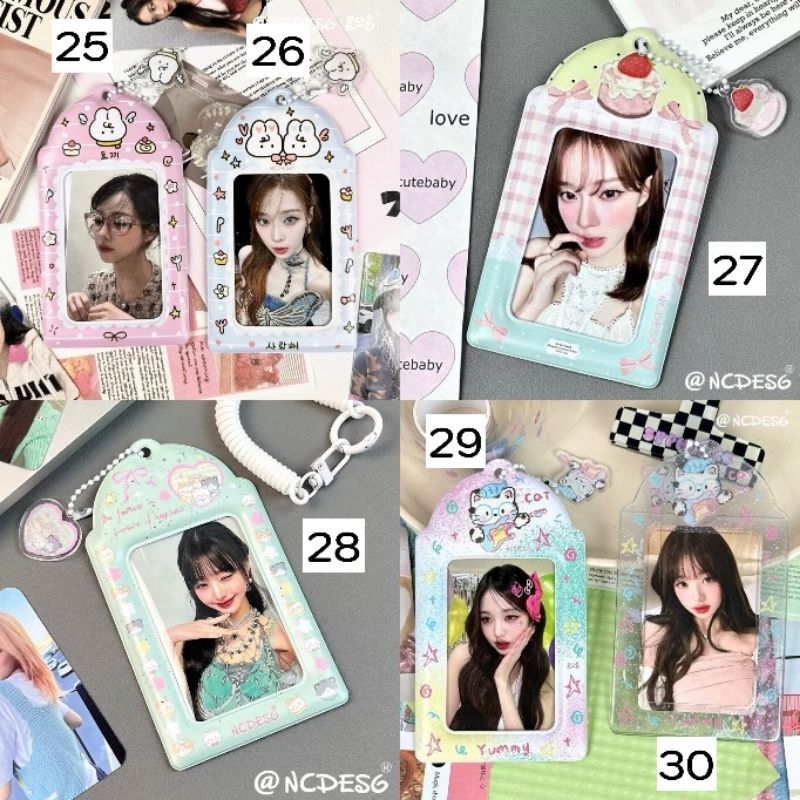 พร้อมส่ง | เฟรมการ์ด การ์ดโฮลเดอร์ card holder frame card