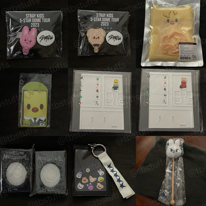 ของสะสม Stray Kids เด็กหลง SKZOO BbokAri PuppyM Leebit Dwaekki kuji ญี่ปุ่น magic school 5star dome 