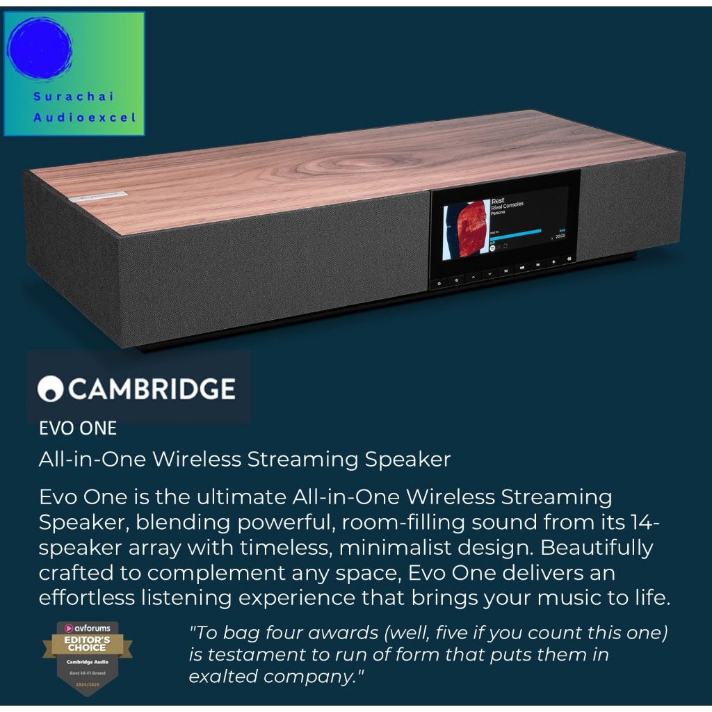 CAMBRIDGE AUDIO : EVO ONE  Compact system All In One