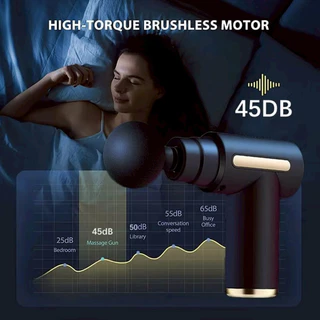 PAE-9048 เครื่องนวดไฟฟ้า ปืนนวด Mini Massage Gun นวดไหล่คอ หลัง แขน ขา เครื่องนวดกล้ามเนื้อ ทนทาน