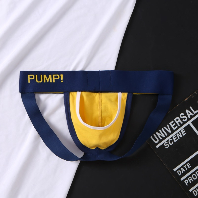 กางเกงในผู้ชายรุ่นใหม่ pump jockstrap เอวลอย เนื้อนุ่ม เซ็กซี่ สวมใส่สบาย ดีไซน์ทันสมัย ใส่แล้วดูหล่อ เพิ่มความมั่นใจ - รูปที่ 3