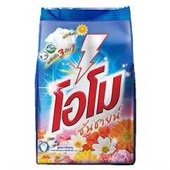 โอโม ซันชายน์ ผงซักฟอก สูตรมาตรฐาน ขนาด 2600 กรัม.