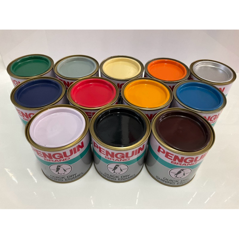 สีน้ำมันแห้งเร็ว ตรานกเพนกวิน