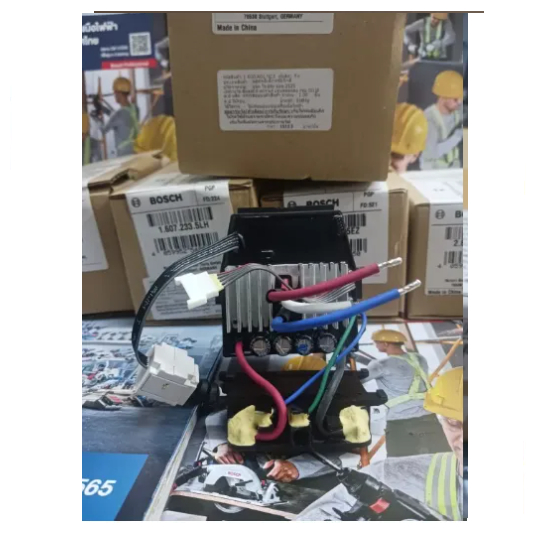 Bosch ชุดสวิตซ์ควบคุมเครื่องเจียร์ไร้สาย 18V รุ่น GWX 180 LI X-Lock GWS 180-LI Brushless 1600A01NC3