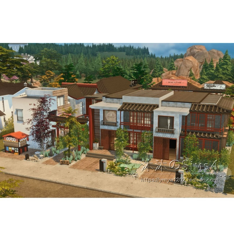 The Sims4 {Mods} ร้านอาหารแบบจีน ✨🌷