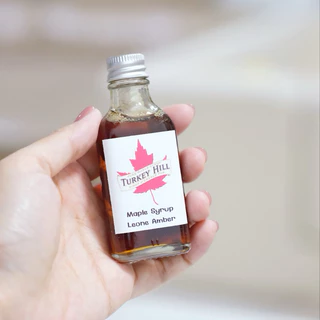 [แบ่งขาย] 🍁 TURKEY HILL Maple Syrup 250ml - LEONE DARK เมเปิ้ลไซรัปขวดแก้ว